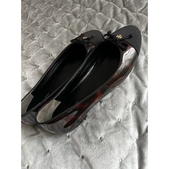 Cap-Toe Ballet: Women tory burch cap toe ballet flat size 7.5